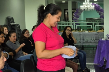 Foto - Março Lilás Palestra de Prevenção e Cuidado com a Mulher