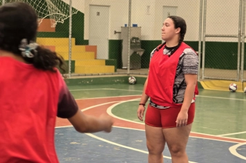 Foto - Treino de Vôlei de Base