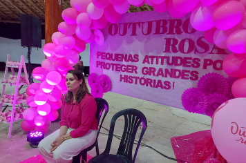 Foto - Uma Noite de Conscientização e Cuidado Marca o Outubro Rosa em Albertina