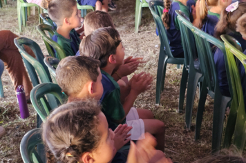 Foto - Crianças da Pré-Escola vivem dia mágico no circo em Jacutinga