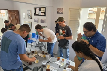 Foto - Encerramento do Curso de Classificação e Degustação de Cafés