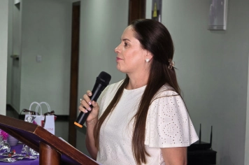 Foto - Março Lilás Palestra de Prevenção e Cuidado com a Mulher