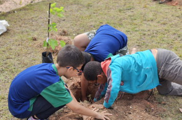 Foto - Plantio de Árvores  (Dia da Árvore | Escola Antonio Ferreira)