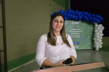 Foto - Cerimônia de premiação do Projeto +IDEB