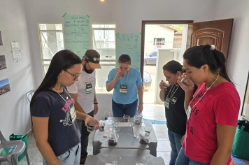 Foto - Encerramento do Curso de Classificação e Degustação de Cafés