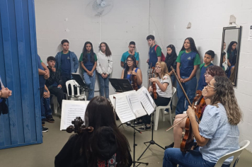 Foto relacionada - Música que Inspira: Alunos de Albertina Vivem Experiência no Conservatório de Tatuí