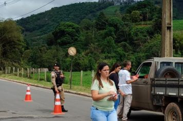 Foto - Blitz Educativa em Albertina mobiliza a comunidade contra Arboviroses