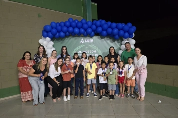 Foto - Cerimônia de premiação do Projeto +IDEB