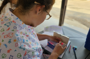 Foto - Vacinação nos trabalhadores do Setor de Obras 