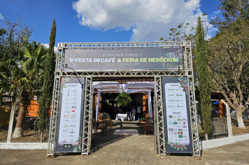 Agradecimento especial aos expositores da 5ª Festa do Café & Feira de Negócios