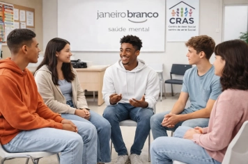 Janeiro Branco reforça o cuidado com a saúde mental em ação da Secretaria Municipal de Assistência Social