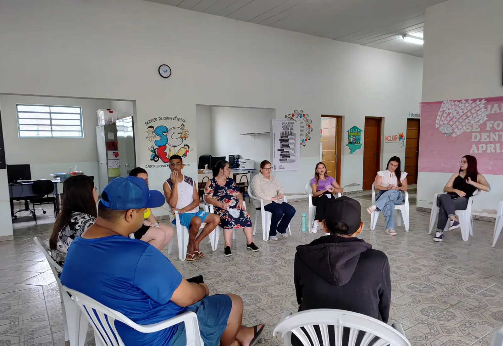 Janeiro Branco no CRAS fortalece diálogo e acolhimento em Albertina